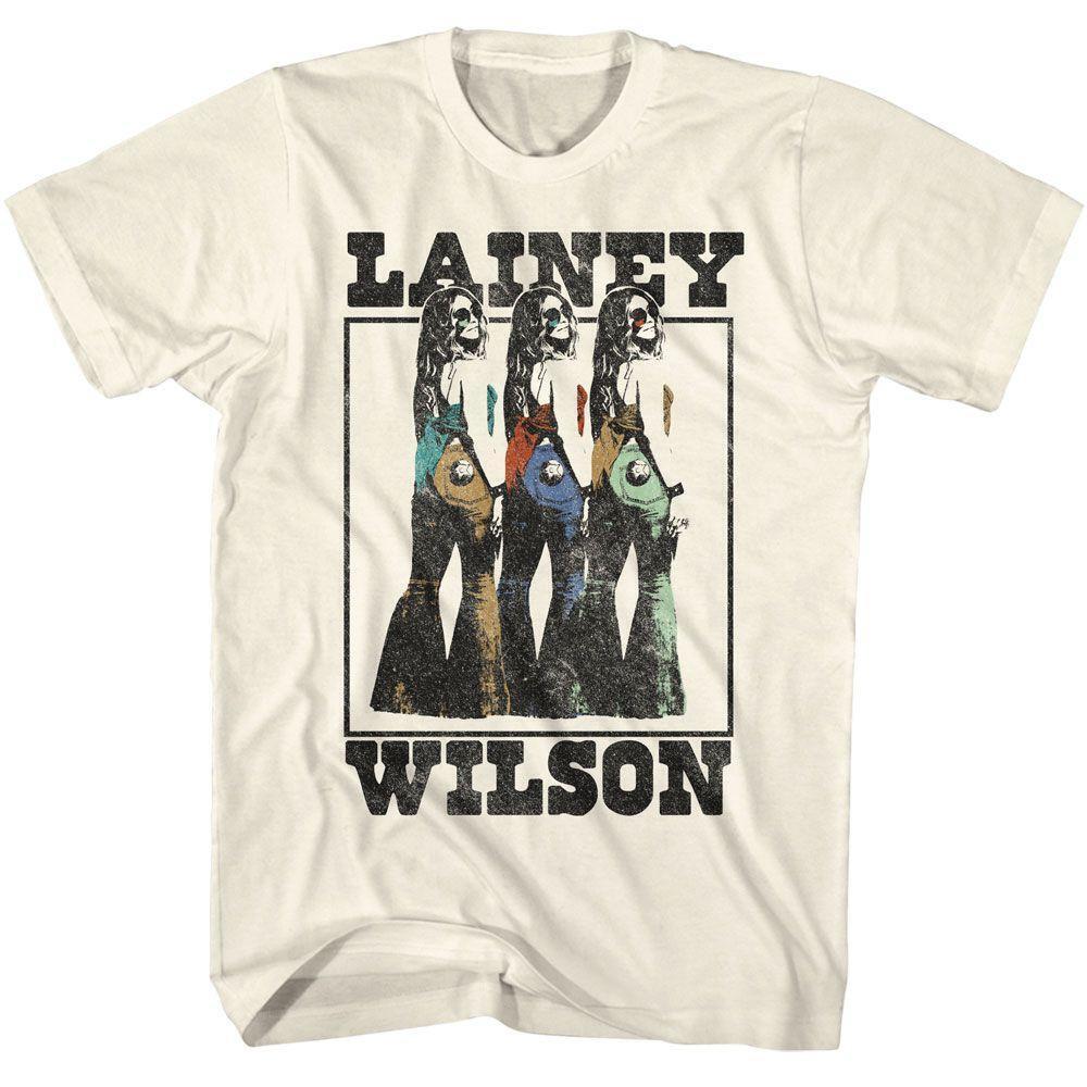 Lainey Wilson Photo Repeat Natural Adult T Shirt